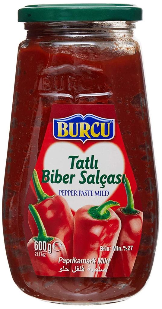 Burcu Paprikamark Süß im Glas - Tatli Biber Salcasi 600g Produktbild 