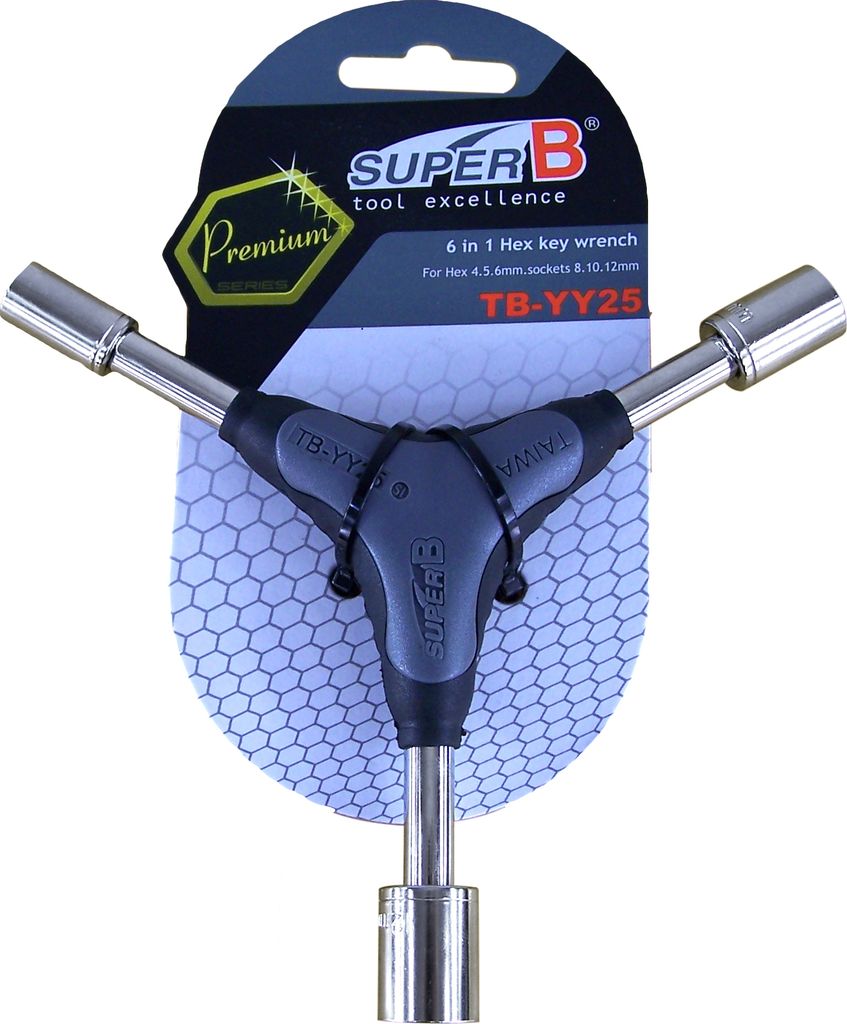 SuperB Y-Schlüssel  TB-YY 25 Innensechskant & Produktbild 
