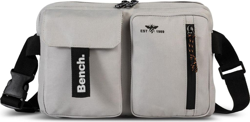 Bench. Umhängetasche Utility Crossbody Bag Light Grey Produktbild 