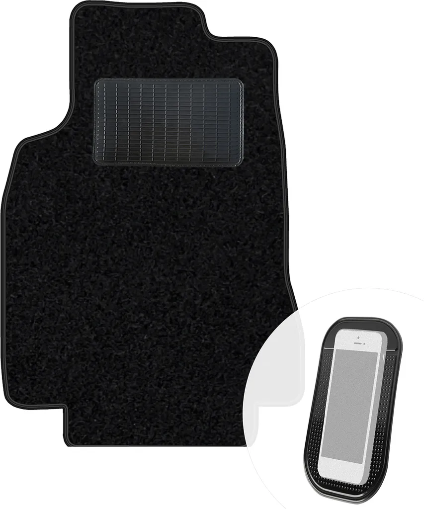 Set Di 4 Tappetini Auto In Velluto Su Misura Per Renault Modus (2004-2012) – Antiscivolo, Facili Da Pulire, Con Rinforzo Pedali - 2