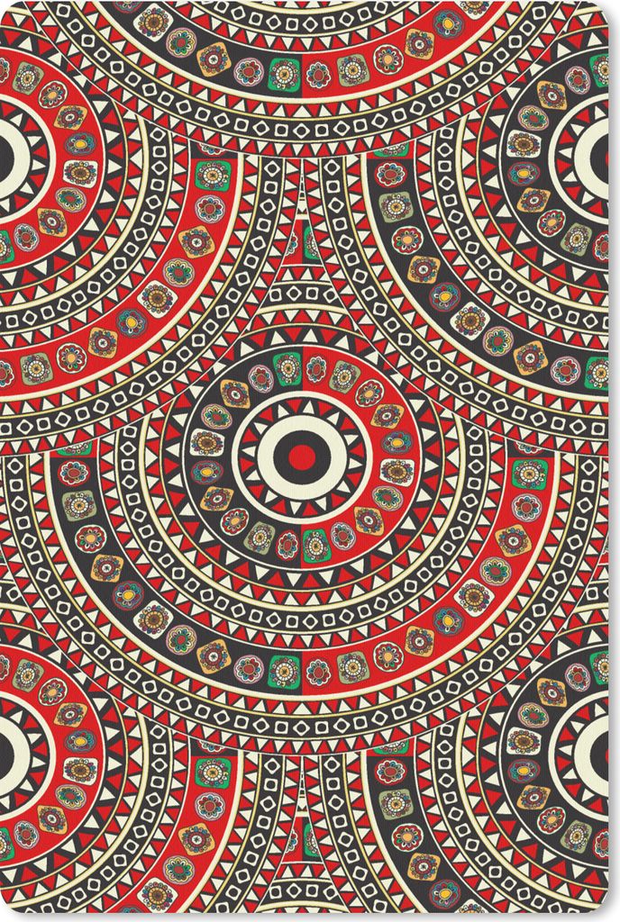 MuchoWow Mauspad Mousepad Muster - Mandala - Australien 40x60 cm - Mousepads - Maus Mat - Pad - Mausunterlage - Schreibtisch Accesoire
