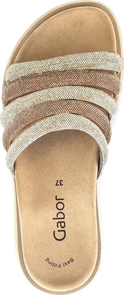 Gabor Klassische Pantoletten Damen 31373838333939 Gold 38 Produktbild 40