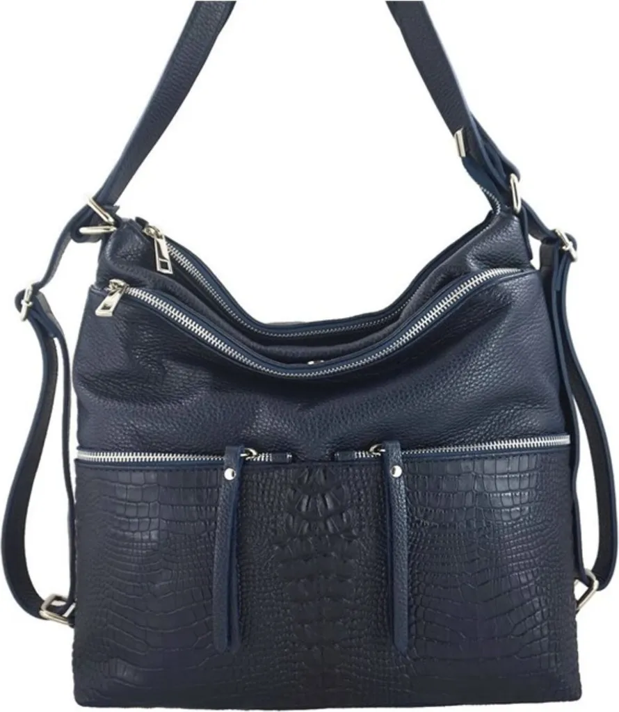 Petit Sac Cuir Barberini's 8674 Compact et Léger Anti-Rayures