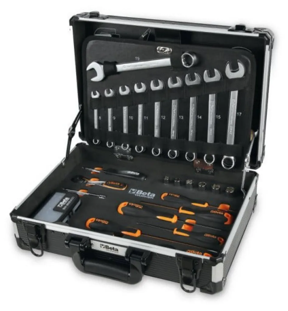 Valise de maintenance 82 outils Beta Worker en acier Chrome-Vanadium pur - 4