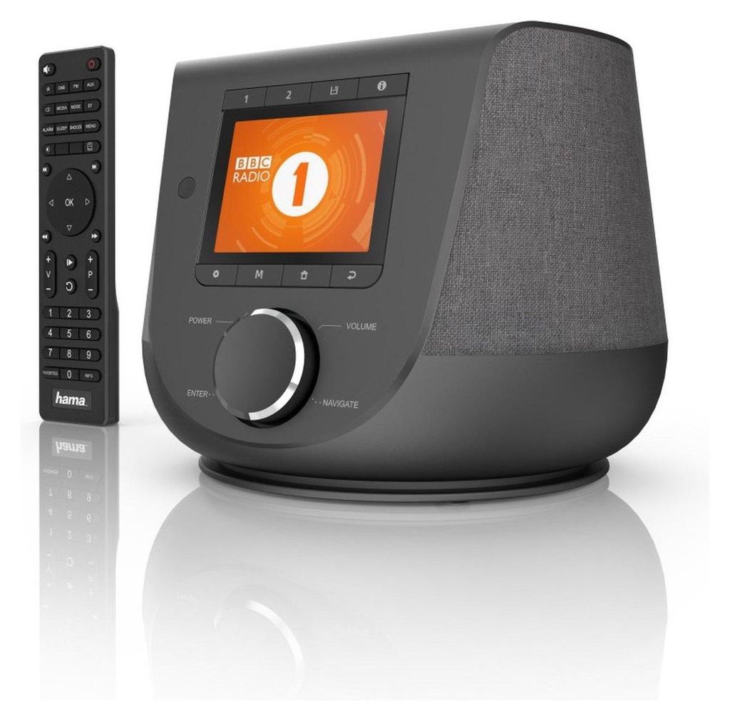 Hama DIR3200SBT radio digitale nera Internet radio/DAB+/FM Immagine del prodotto 
