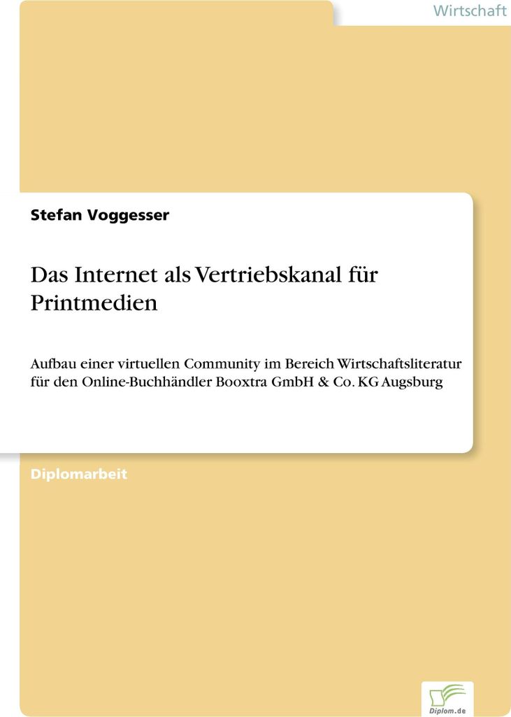 Das Internet als Vertriebskanal für Printmedien