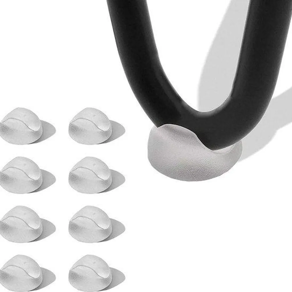 Embout de chaise en caoutchouc lot de 8, protection sol pour mobilier