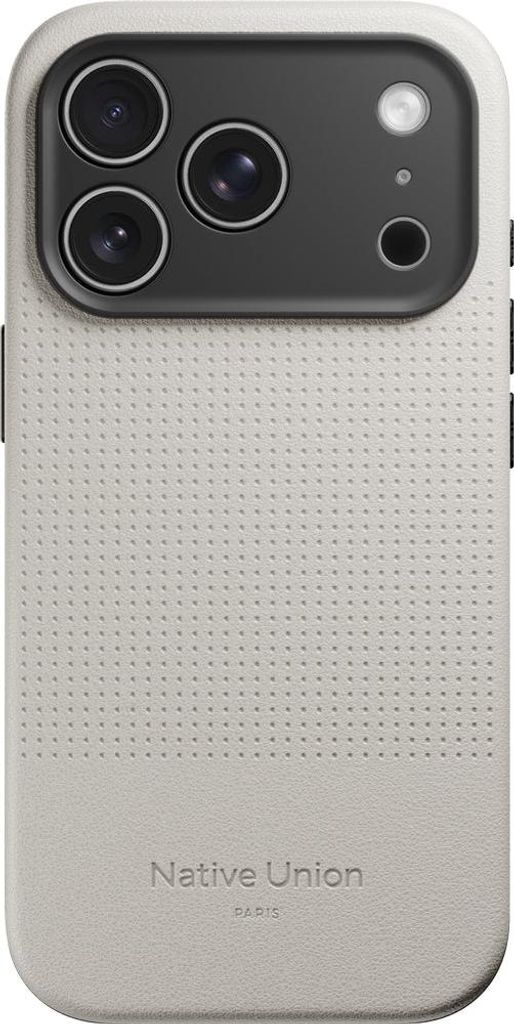 Handyhülle für iPhone 17 Pro, Native Union Active Case mit MagSafe, Beige
