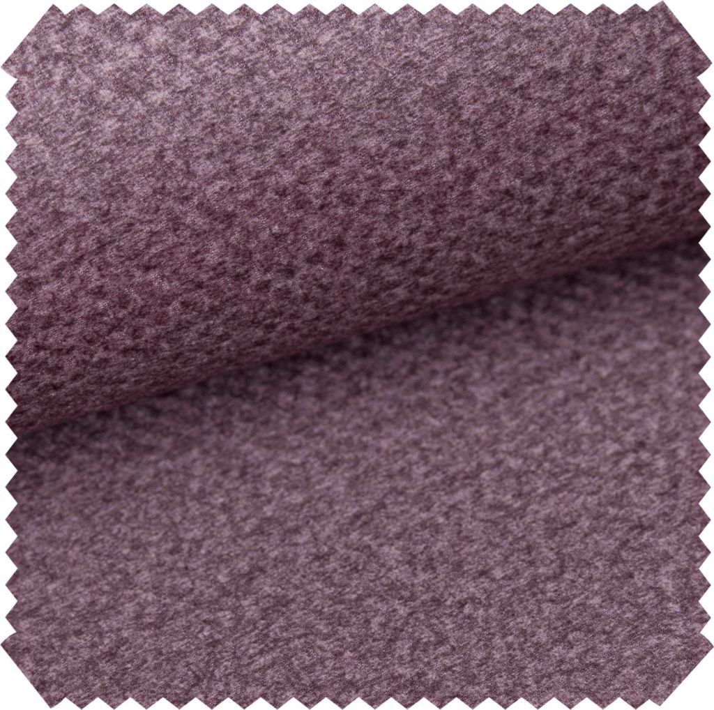 novely NASSAU - Samtweicher Polsterstoff - Möbelstoff mit Wabenstruktur - Bezugsstoff in Woll-Optik - Meterware 1lfm - Farbe: 03 Pflaume Rose
