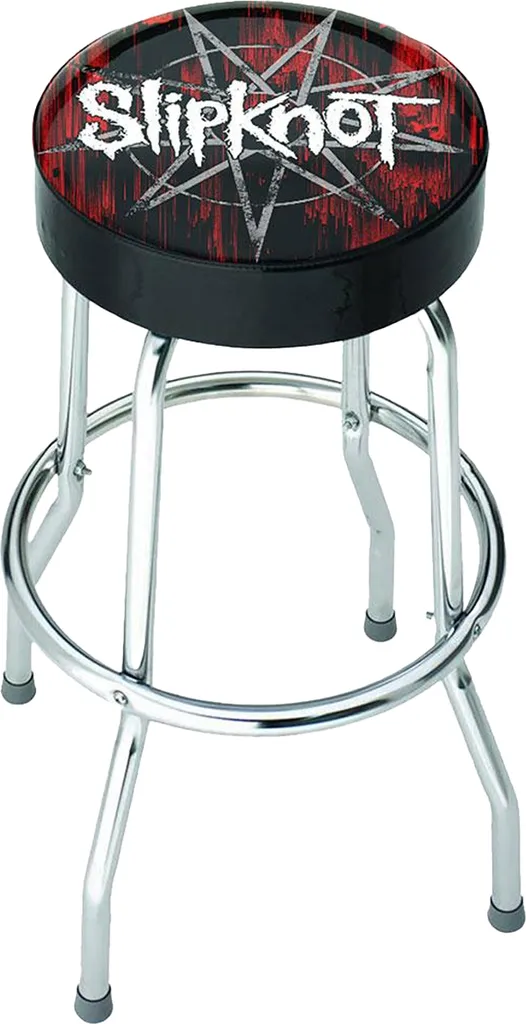 Tabouret Bar Slipknot Glitch Logo RO13768 : Confort et Style pour Fan Rock
