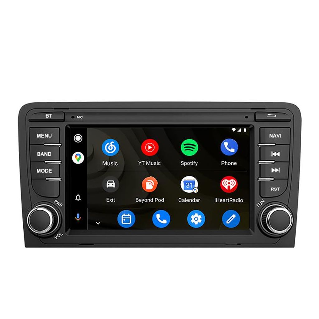 128GB Android Radio für Audi A3 8P 2003-2013 Autoradio Carplay Bluetooth Navi GPS RDS DAB+ WiFi