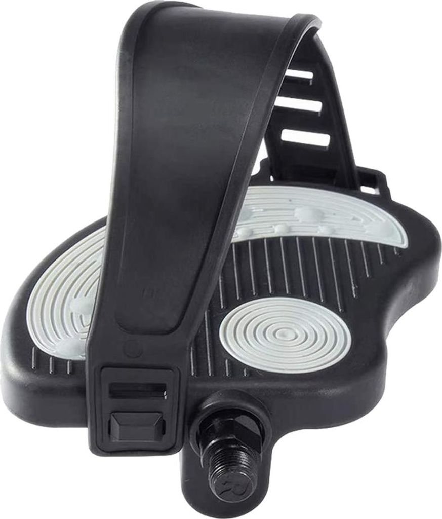 1 paire de pédales de vélo avec cale-pieds, cages et Image du produit 