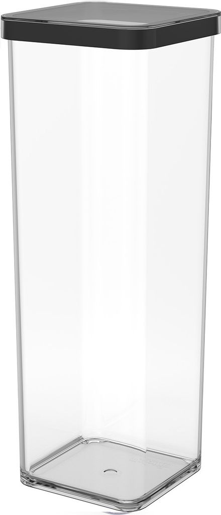 Rotho Vorratsdose mit Deckel Loft 2 L - Aufbewahrungsbox mit Silikondichtungsring - Frischhaltedose 10,0 x 10,0 x 28,5 cm - Vorratsbehälter Dose