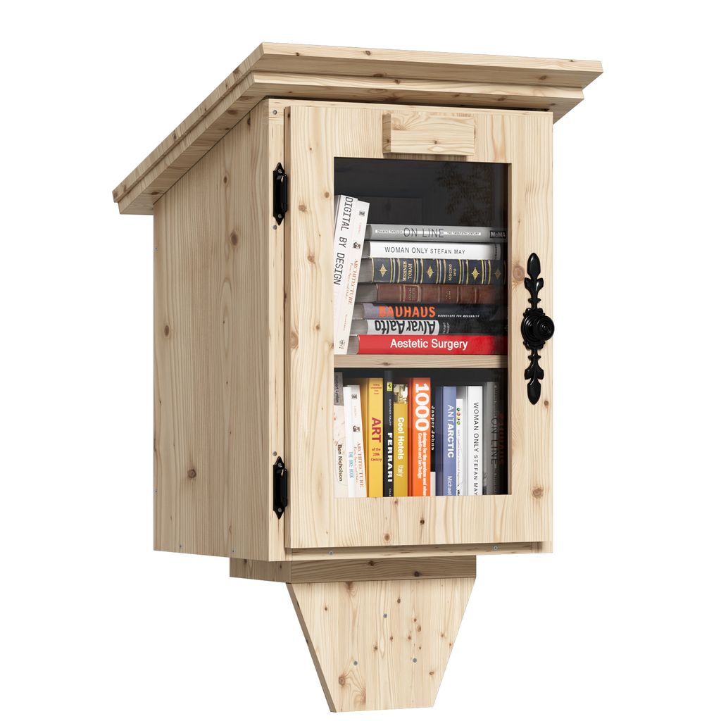 Bücherregal Kinderregal Holz Wandregal Hängeregal DIY-Kit 2 Produktbild 
