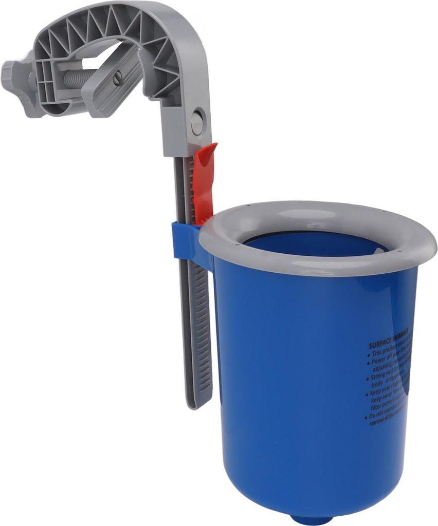 Oberirdischer Pool Oberflächenskimmer Blau Wandmontage Pooloberfläche Automatischer Skimmer für Poolreinigung