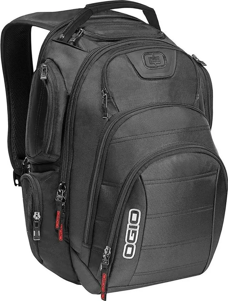 Sac à dos Ogio Rev Noir idéal pour trajets quotidiens à vélo et moto