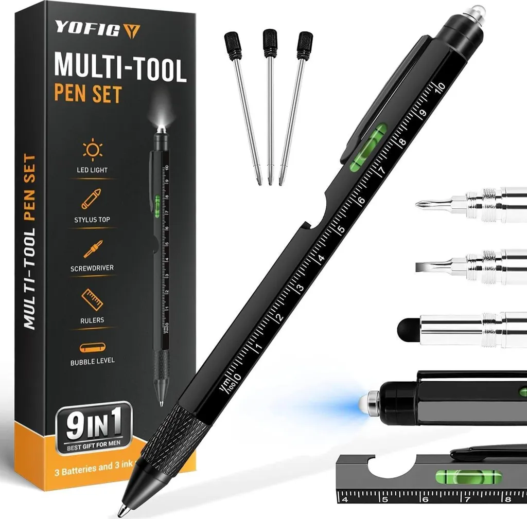 YOFIG 9-in-1 Biro Tech: Recensione e Guida all'Acquisto Gadget
