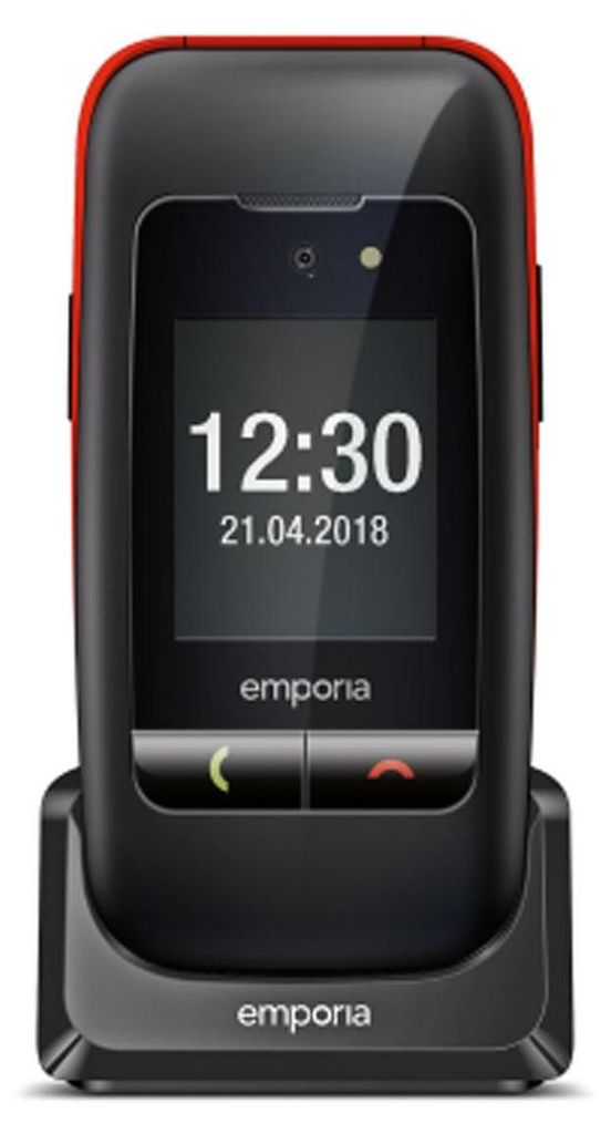 Emporia ONE 2G, Schwarz/Rot - Modell 2025 Handy Produktbild 