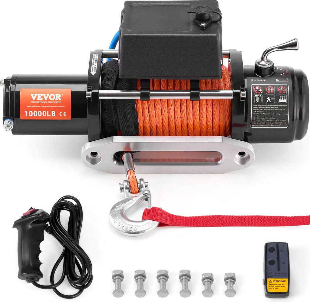 VEVOR 12V Seilwinde mit 10000lbs Zugkraft für Produktbild 