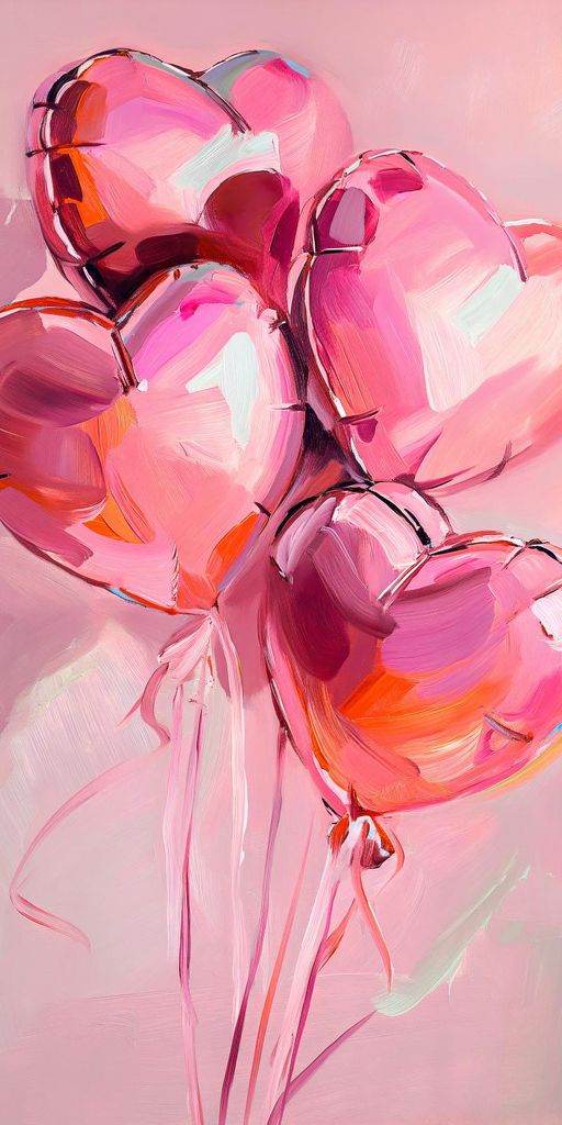 Plakat 50x100cm Liebe liegt in der Luft