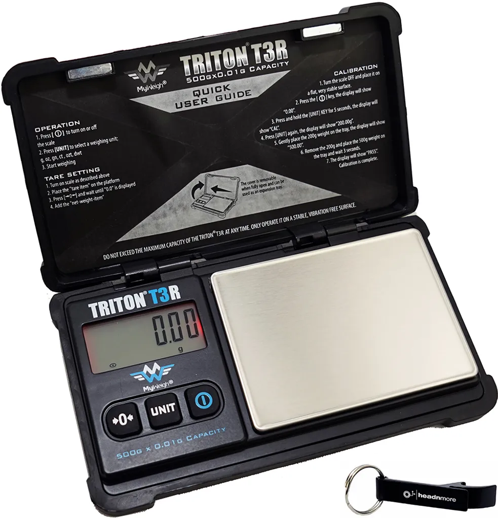 Recensione Bilancia My Weigh T3R 500g x 0.01g Anti-Urto USB