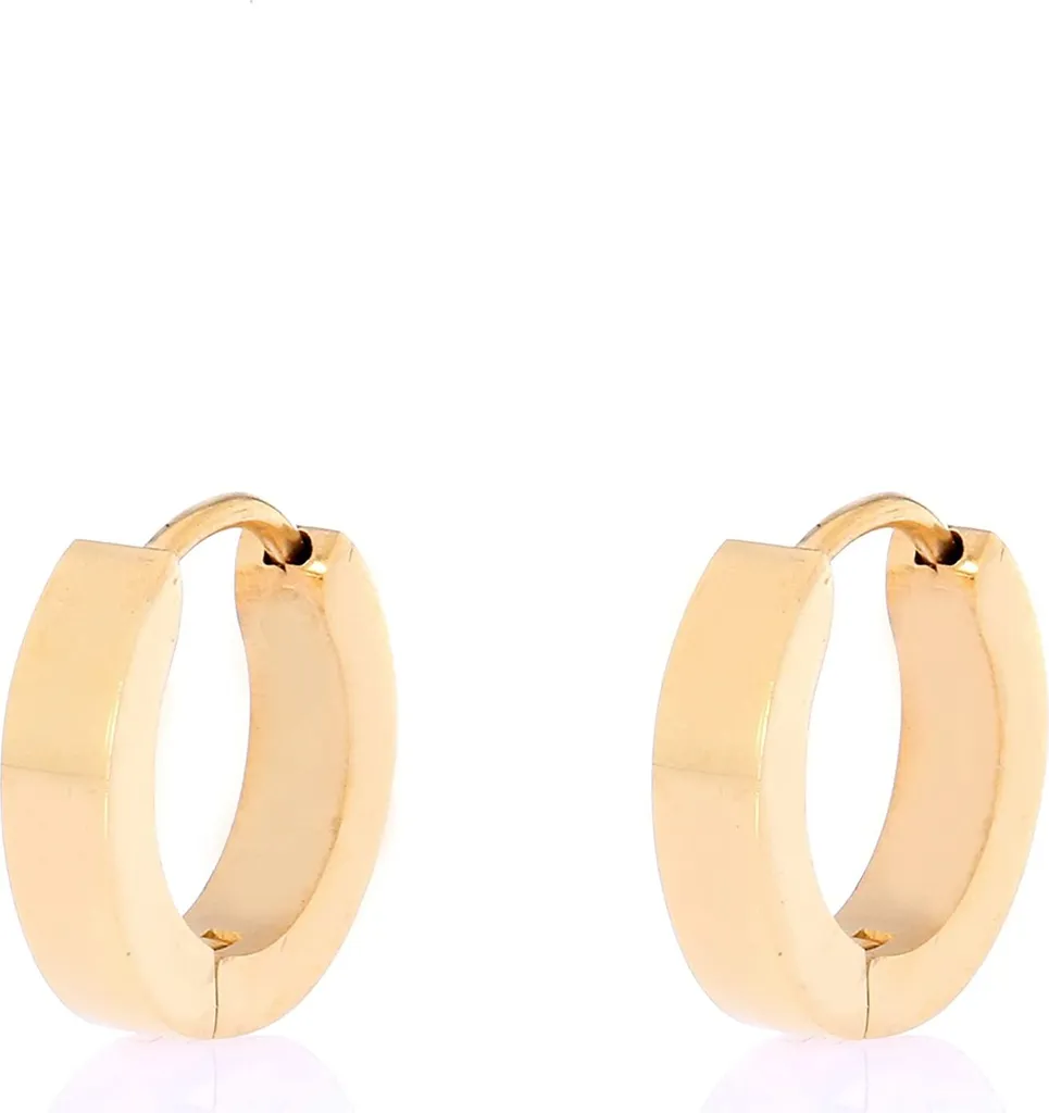 Orecchini a Cerchio Karisma 7x14mm in Acciaio | Design CREOGS.7.14