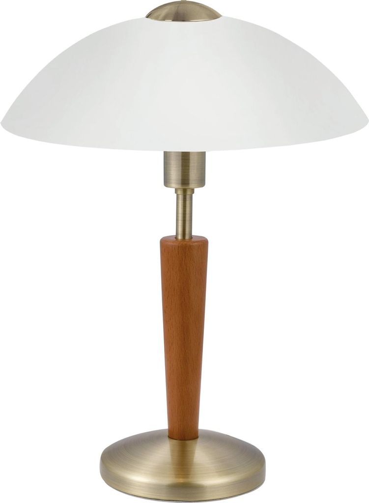 Eglo 87256 Solo 1 Lampada da tavolo Ø 26 cm Bianco brunito Immagine del prodotto 