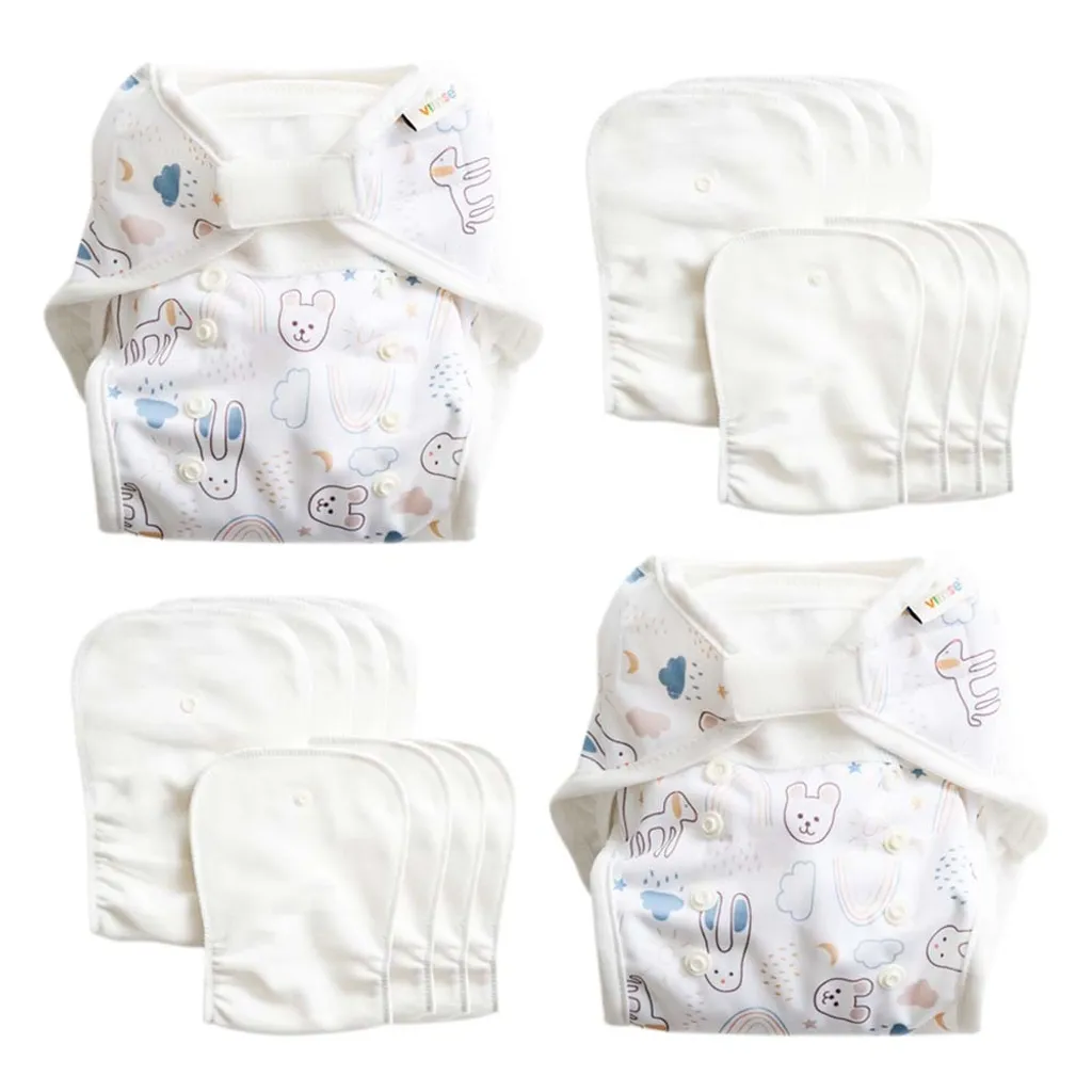 Couche lavable AI2 Kit de démarrage One Size pour nouveau-né et bambin