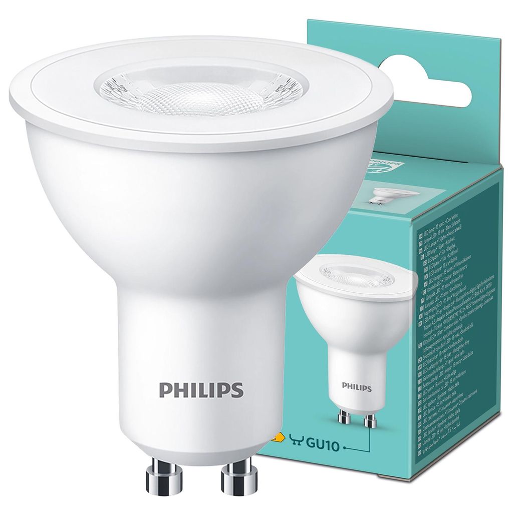 Philips 8719514353923, 4,7 W, 50 W, GU10, 440 lm, 15000 h, Produktbild 