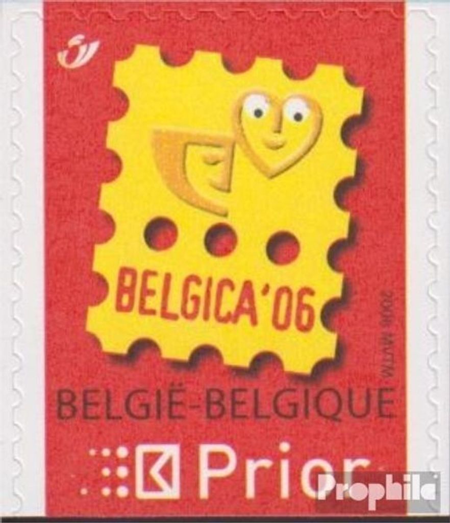 Briefmarken Belgien 2006 Mi 3576D (kompl.Ausg.) postfrisch Briefmarkenausstellung