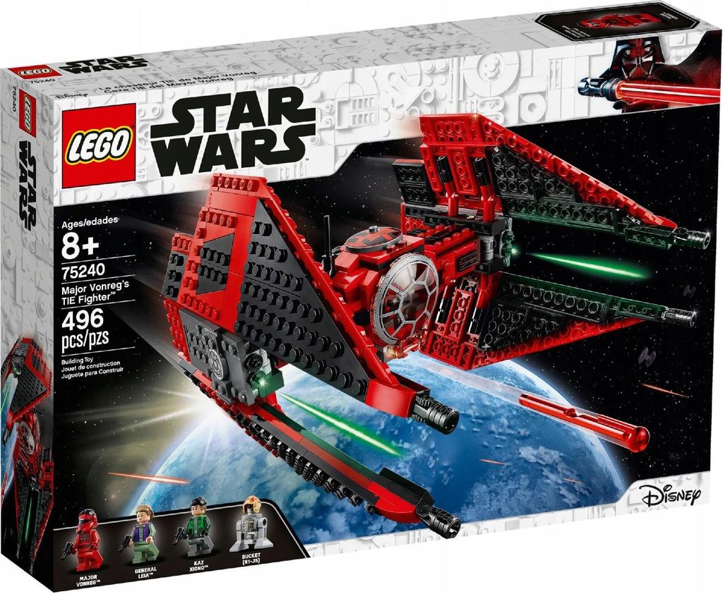 Lego Star Wars 75240 Myśliwiec Tie Major Vonreg R1 Zdjęcie produktu 