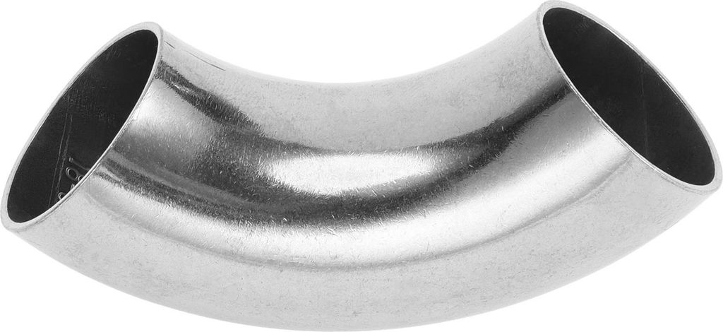 90 Grad Bogenbogen Ellenbogen Auto Modifizierte Auspuffrohrleitung Rohrleitung 1,25" Zoll OD Dicke 1,0mm/19GA 32x100x1,0mm 304 Edelstahl Silberton