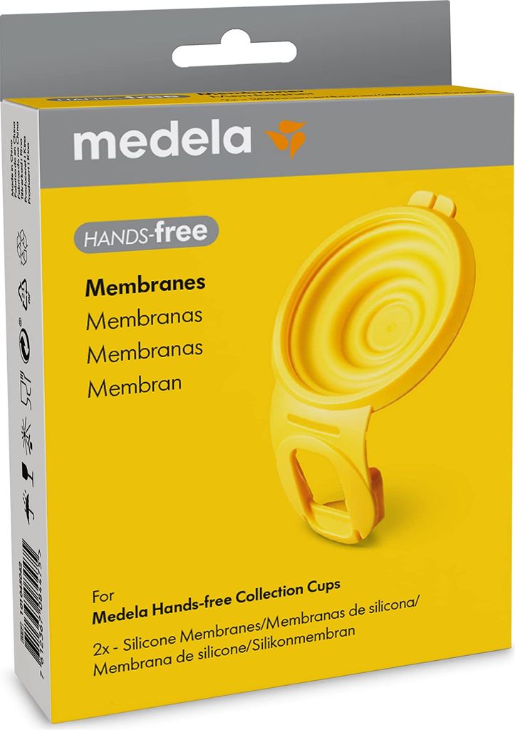 Medela Hands-free Membranen, 2 x Silikonmembranen, Zubehör Produktbild 