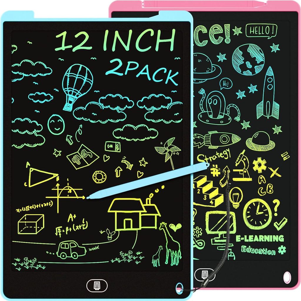 Electight Bunte LCD Schreibtafel,12 Zoll Schreibtablett Produktbild 