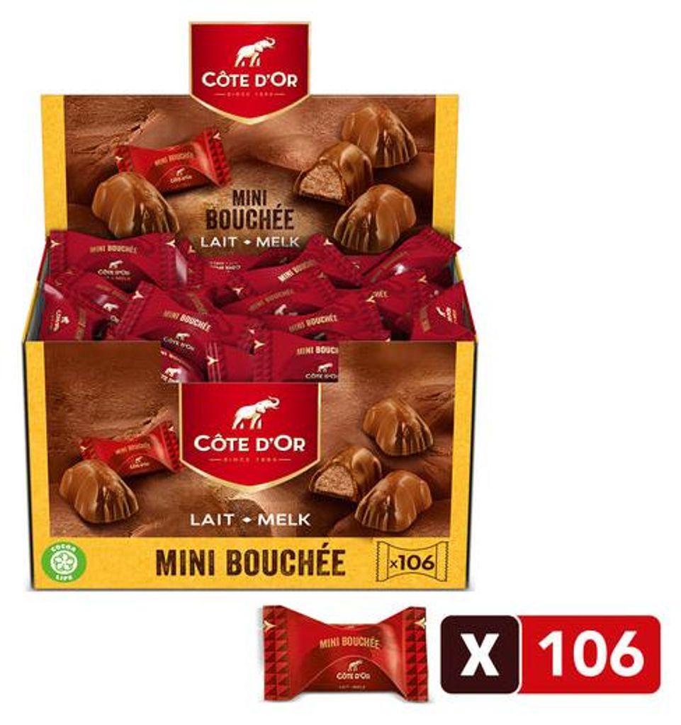 Cote d'Or Mini-Bouchée (106 Stück) Produktbild 