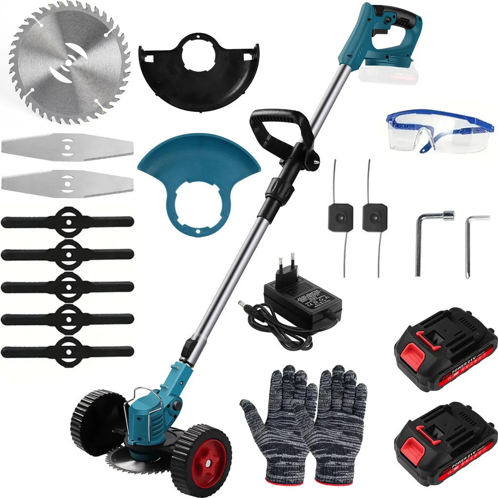 Coupe-bordures sans fil moteur brushless, réglable, finitions parfaites