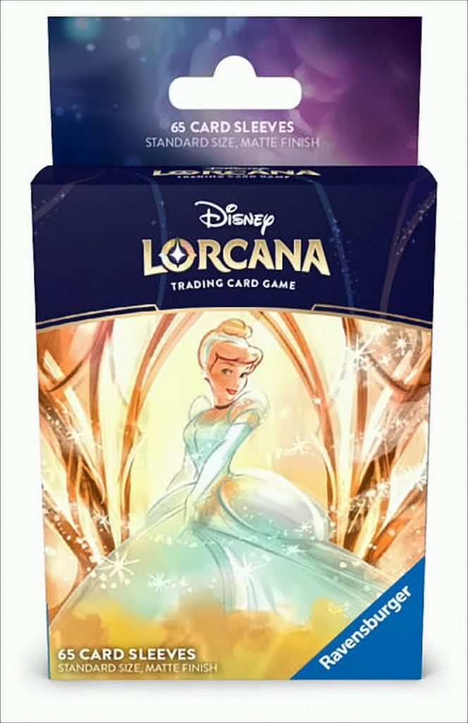 Ravensburger Adventskalender|Ravensburger Disney Lorcana Trading Card Game: Archazias Insel - Kartenhüllen Cinderella