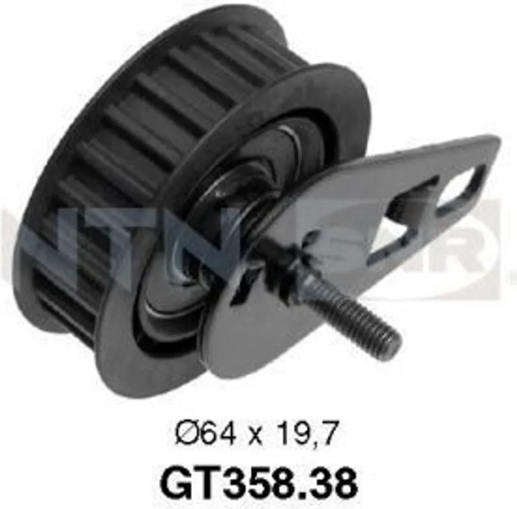 Galet de distribution SNR GT358.38 compatible Alfa Romeo GTV et Spider