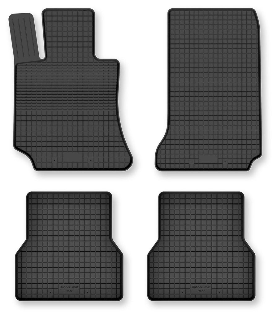 Gummifußmatten 4er Set universell für: Mercedes C W203 Produktbild 