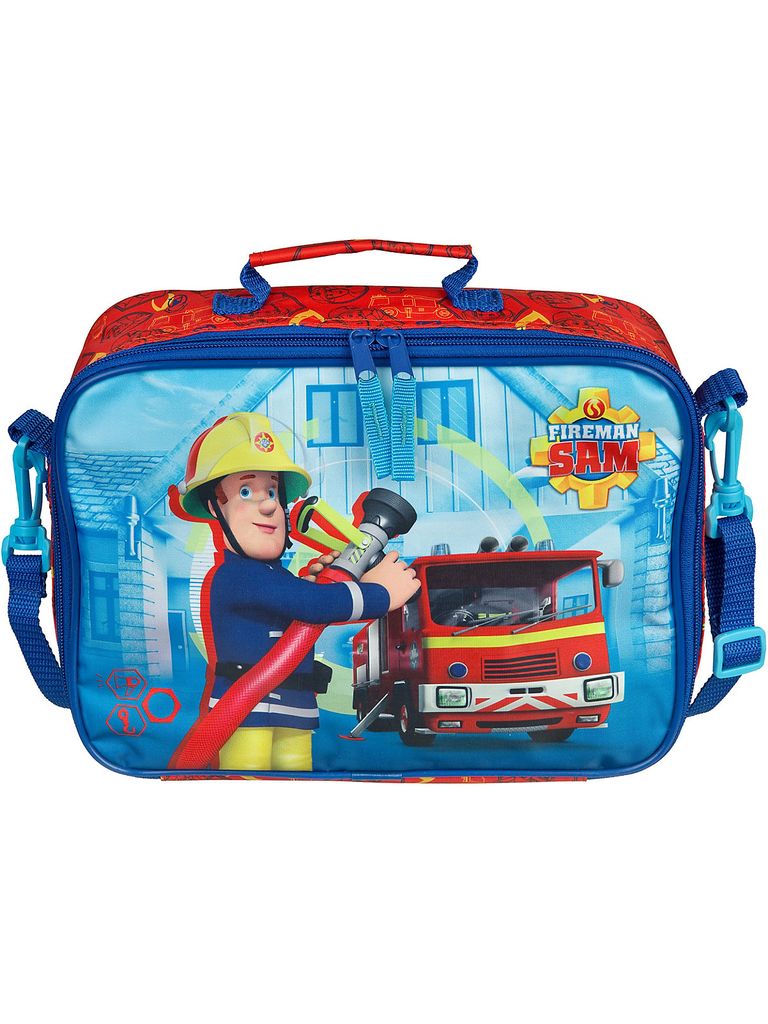 Feuerwehr Spielkoffer Aus Holz – FSC® 100%, Mit Fahrzeug Und Figuren