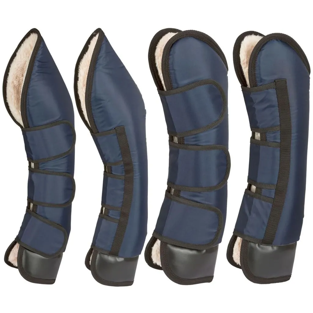 4 Guêtres de transport Kerbl Sang Chaud : Protection contre les blessures (32452)