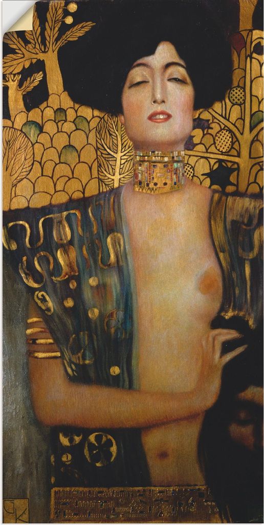 ARTland Wandbild, selbstklebend Judith I., 1901 Größe: 50x100 cm