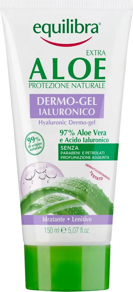 Equilibra Dermo-Gel Ialuronico 150ml: Recupero Idratante Post-Workout