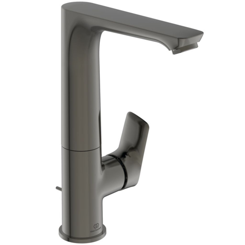 Ideal Standard Waschtischarmatur Connect Air hoher Auslauf, Ausladung 174mm A7020A5 Magnetic Grey