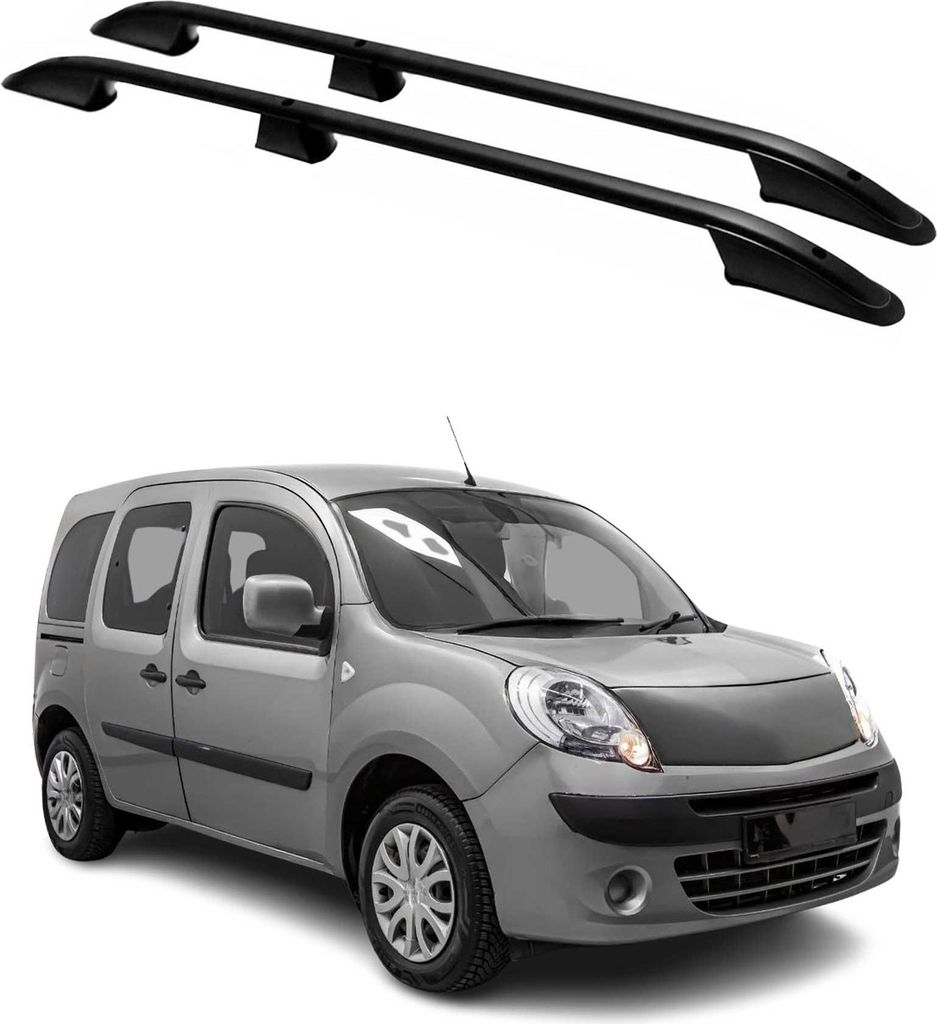 Barres de toit longitudinales pour Renault Kangoo 2008-2021 Image du produit 