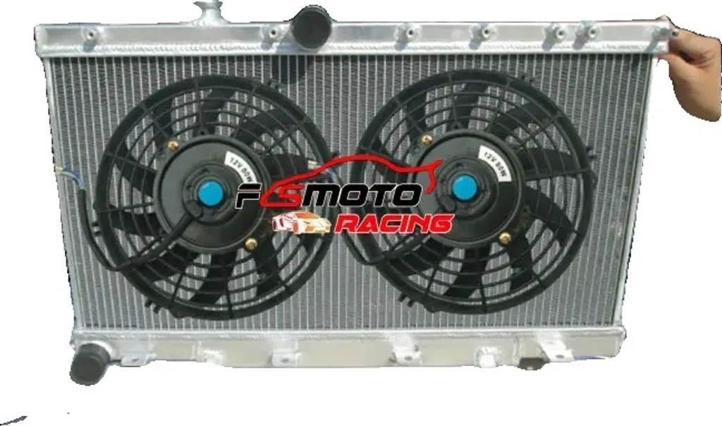 Évitez la surchauffe : Radiateur alu et ventilateur pour Subaru WRX STI