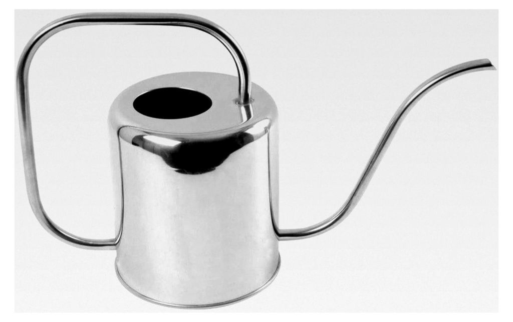 Edelstahl-Gießkanne, 1,5 l Fassungsvermögen