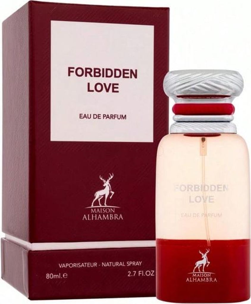 Eau de parfum Forbidden Love 80 ml - Maison Alhambra Image du produit 