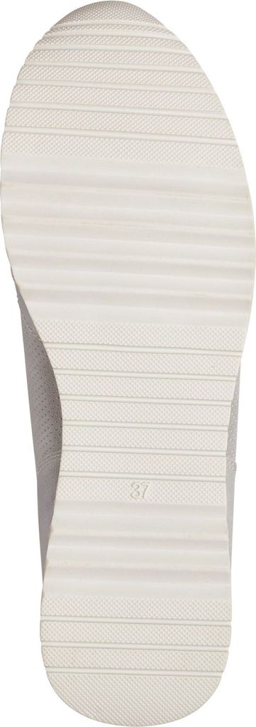MARCO TOZZI Damen Sneaker flach Reißverschluss Schnürsenkel 2-23782-41, Größe:40 EU, Farbe:Grau