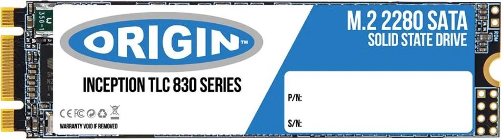 SSD M.2 2280 Origin Storage 256 Go pour Booster un Ordinateur de Bureau